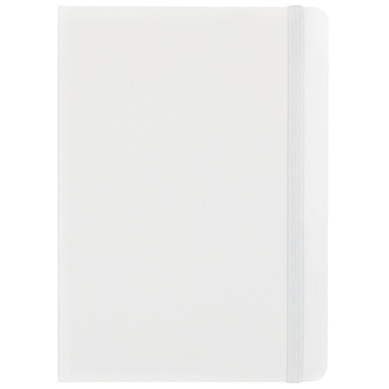 JAM Paper Medium Hardcover Notebook with Elastic Band